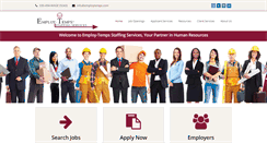 Desktop Screenshot of employtemps.com