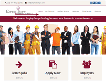 Tablet Screenshot of employtemps.com